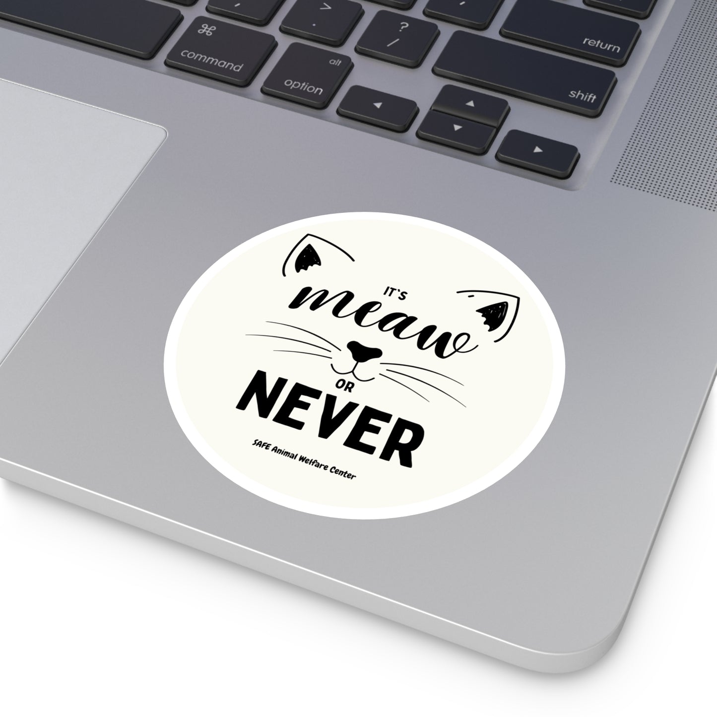 Meow or Never! Round Stickers, Indoor\Outdoor
