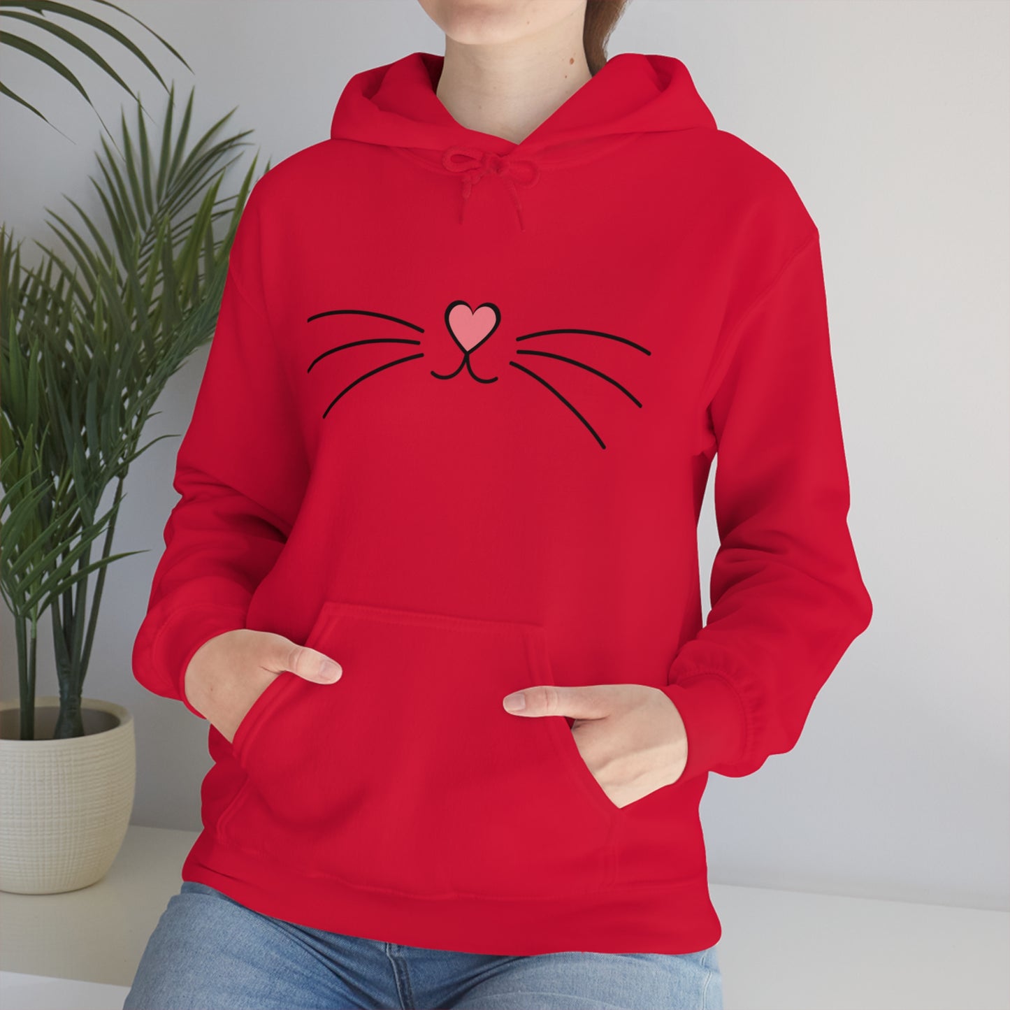 Kitty Cat Meow, Hooded Sweatshirt