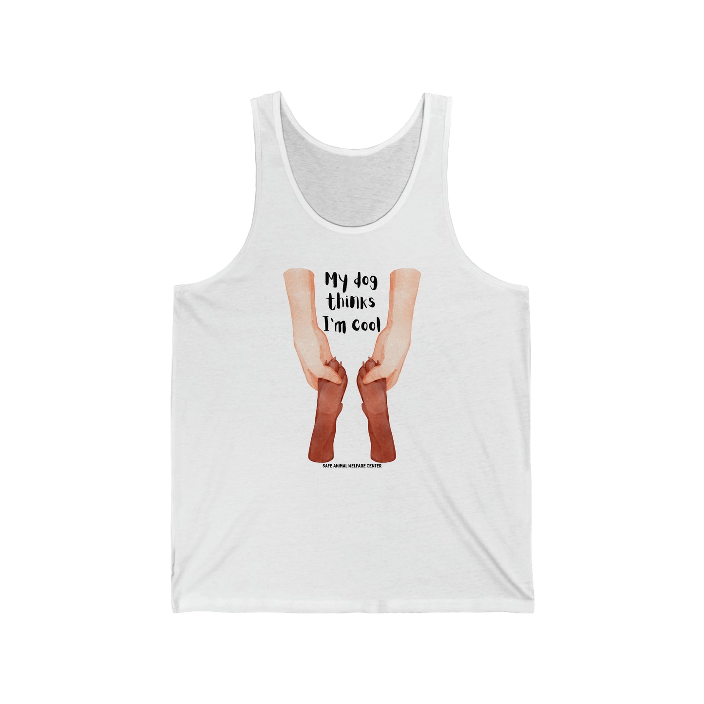 My Dog Said I'm Cool  Unisex Jersey Tank