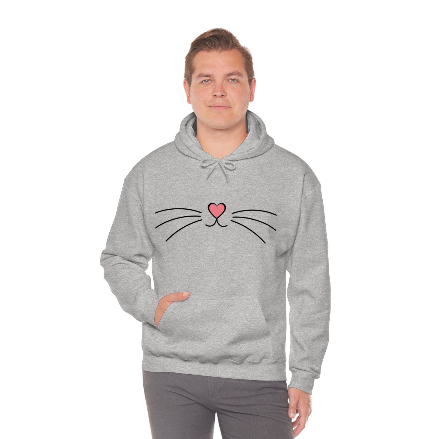 Kitty Cat Meow, Hooded Sweatshirt