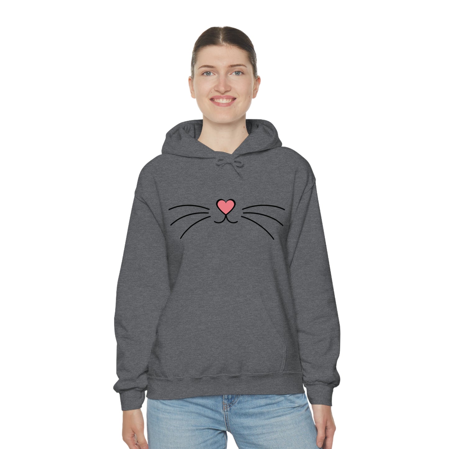 Kitty Cat Meow, Hooded Sweatshirt