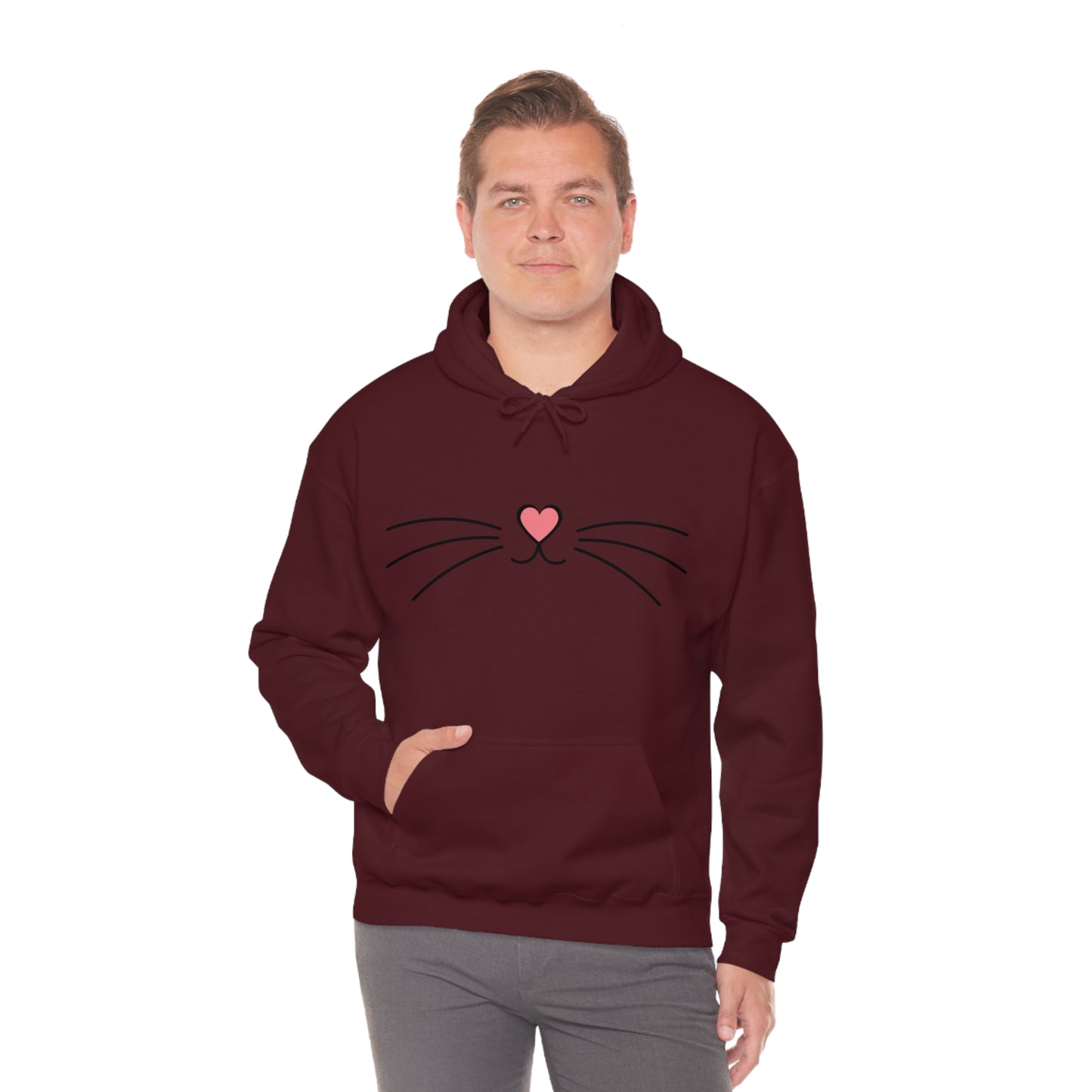 Kitty Cat Meow, Hooded Sweatshirt