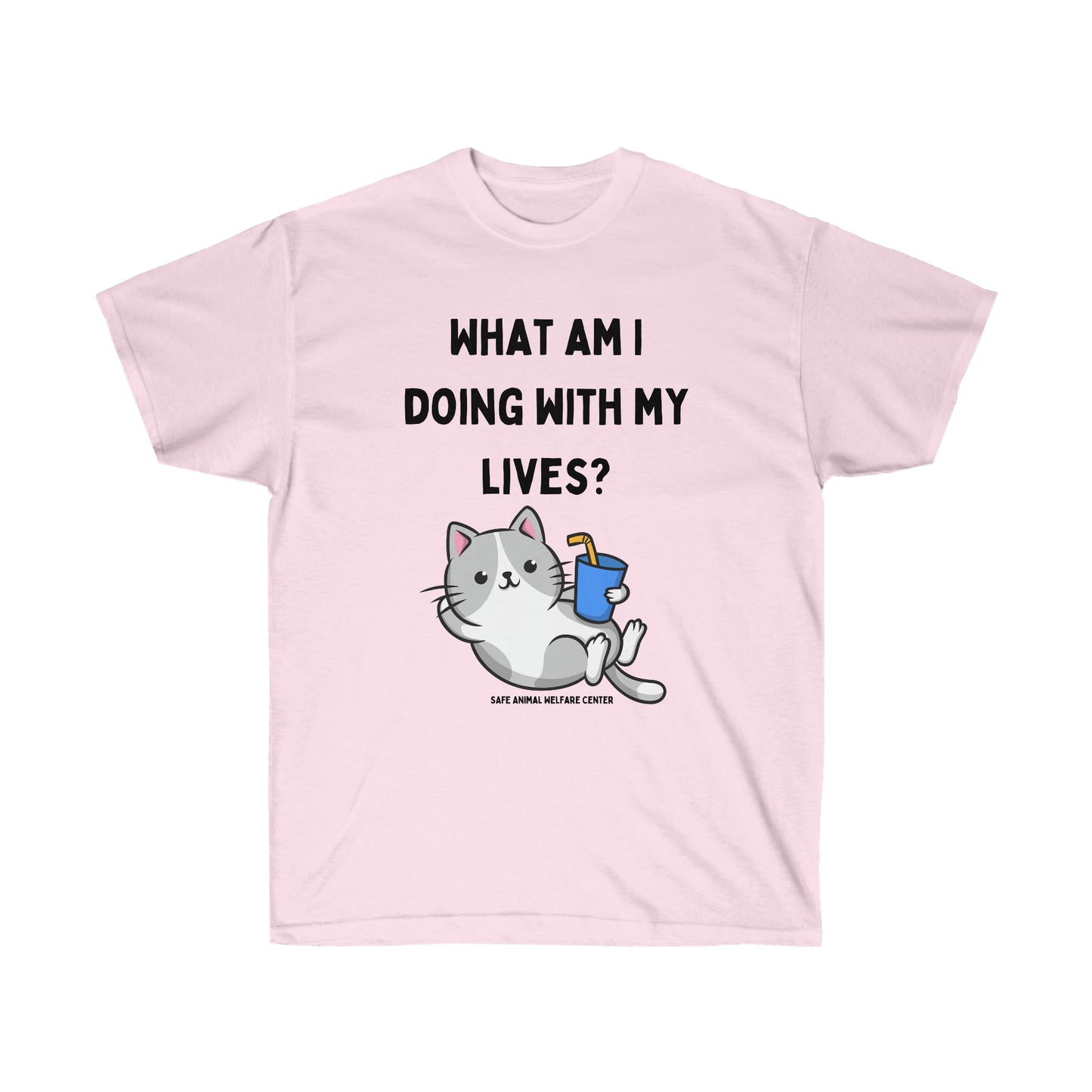 What am i doing with my lives? Unisex Ultra Cotton Tee