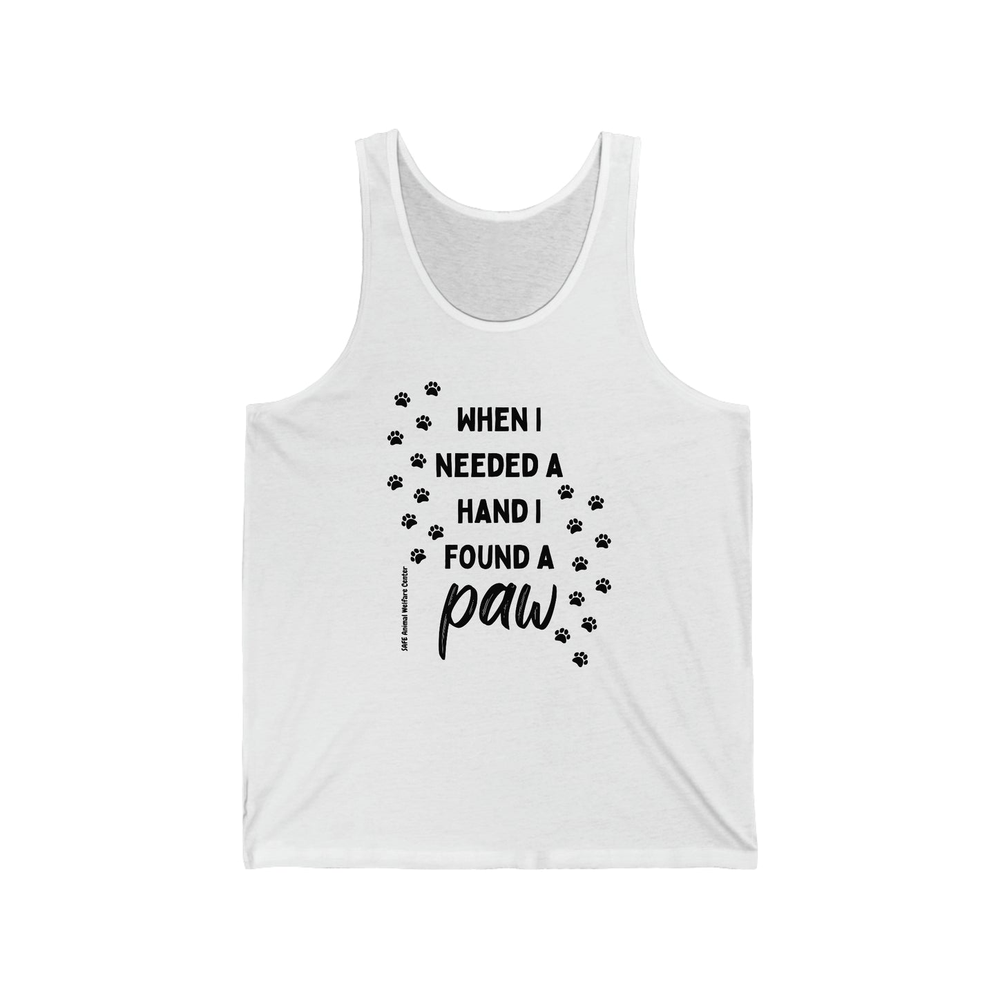 Do you need a paw? Unisex Jersey Tank