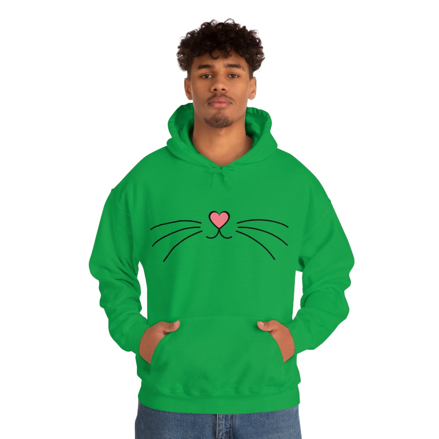 Kitty Cat Meow, Hooded Sweatshirt