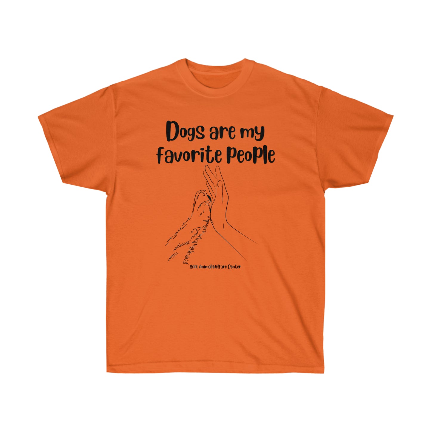 Dogs are my favorite people Unisex Ultra Cotton Tee