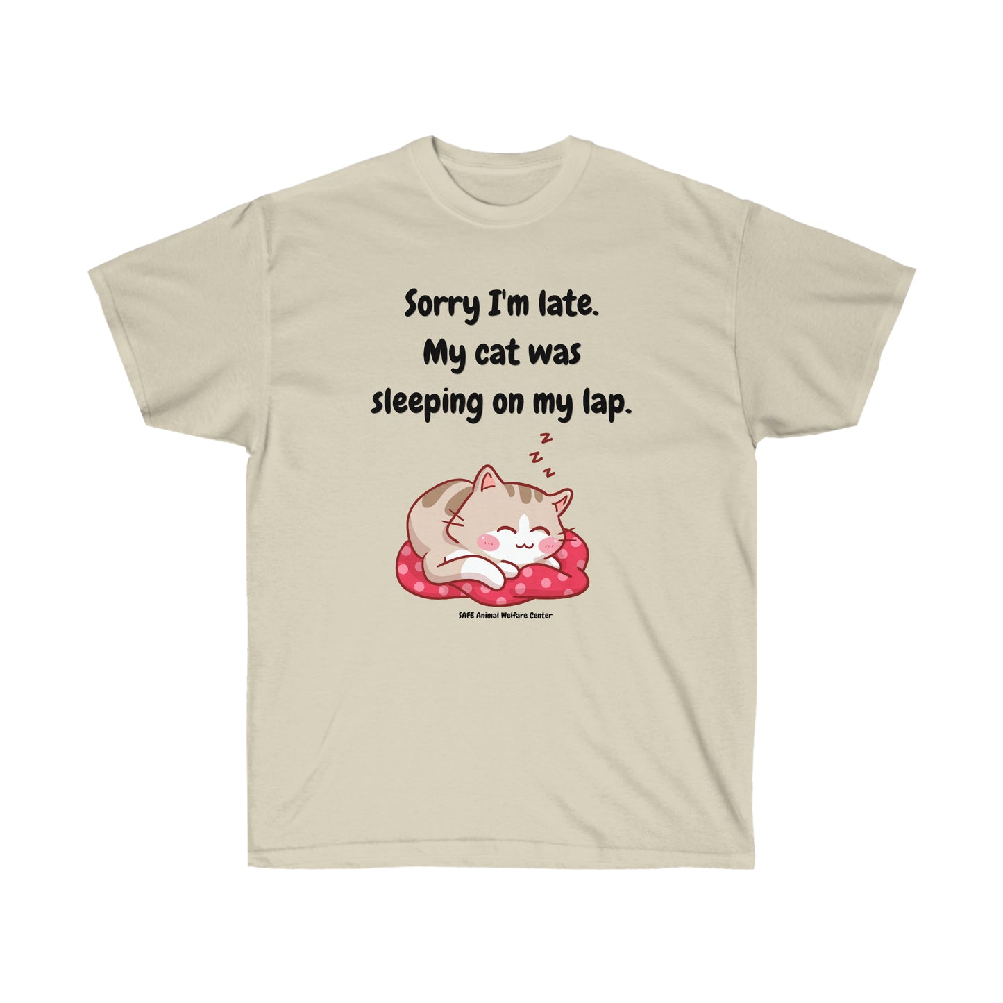 My Cat Made Me Late Unisex Ultra Cotton Tee