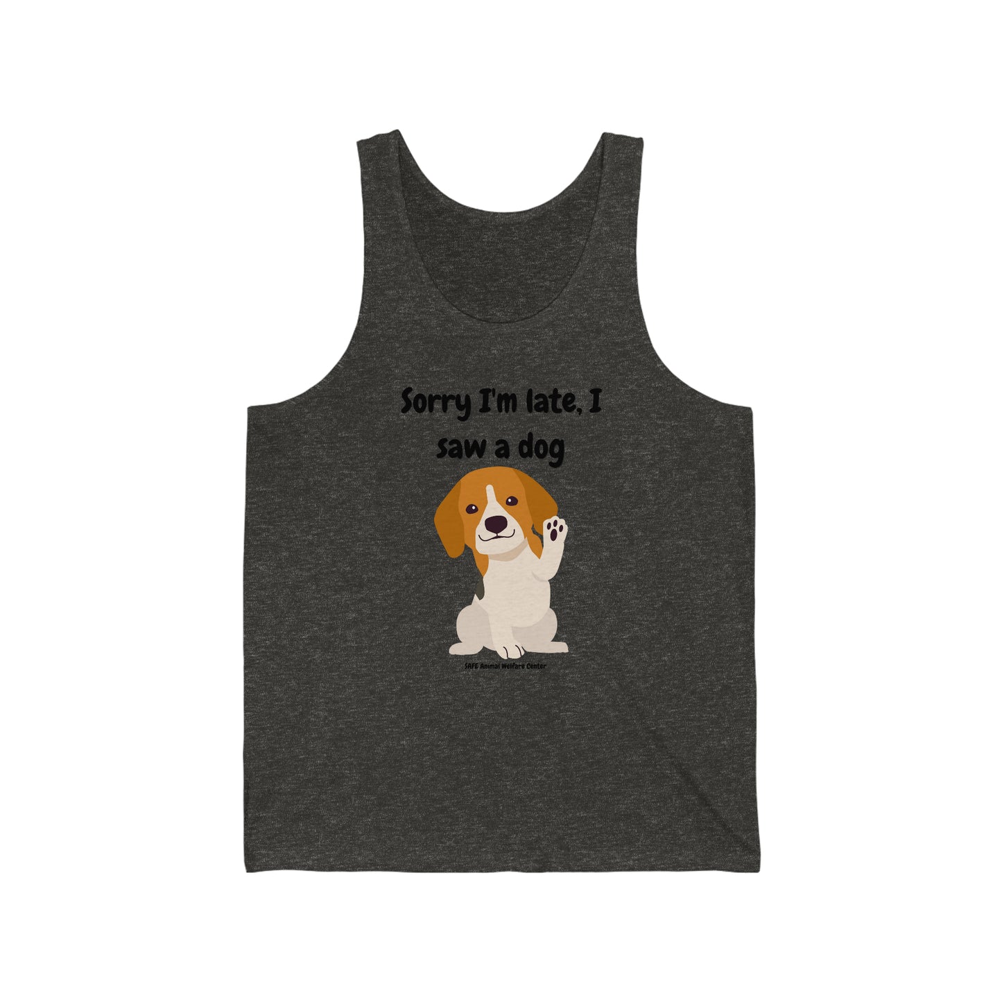 Did You See That Dog? Unisex Jersey Tank