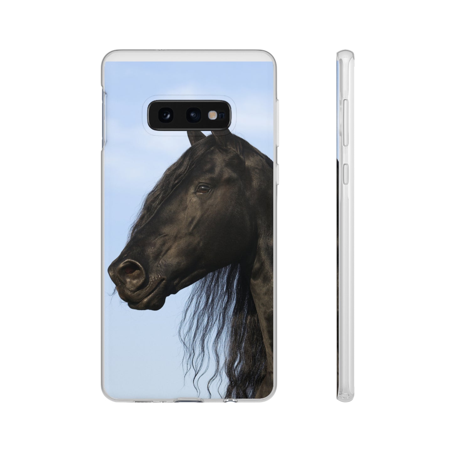 Black Horse Phone Case