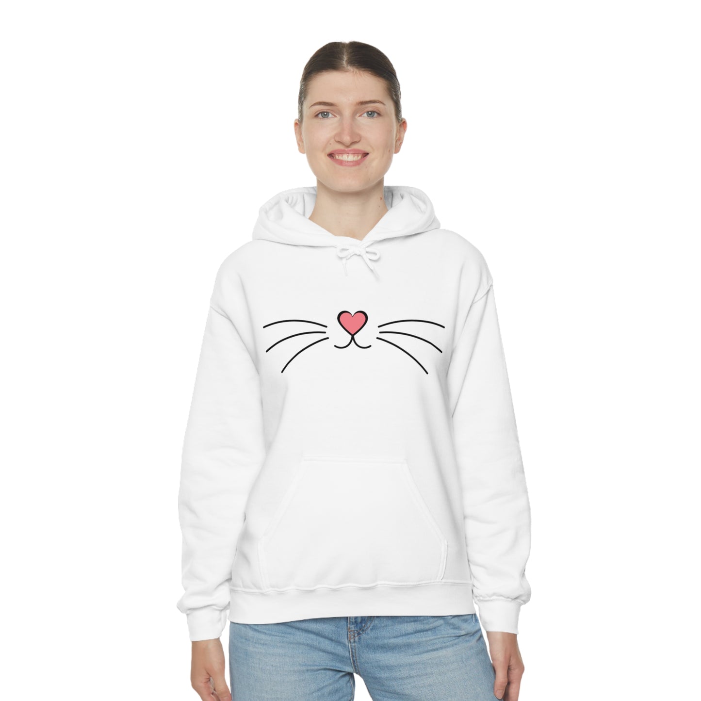 Kitty Cat Meow, Hooded Sweatshirt