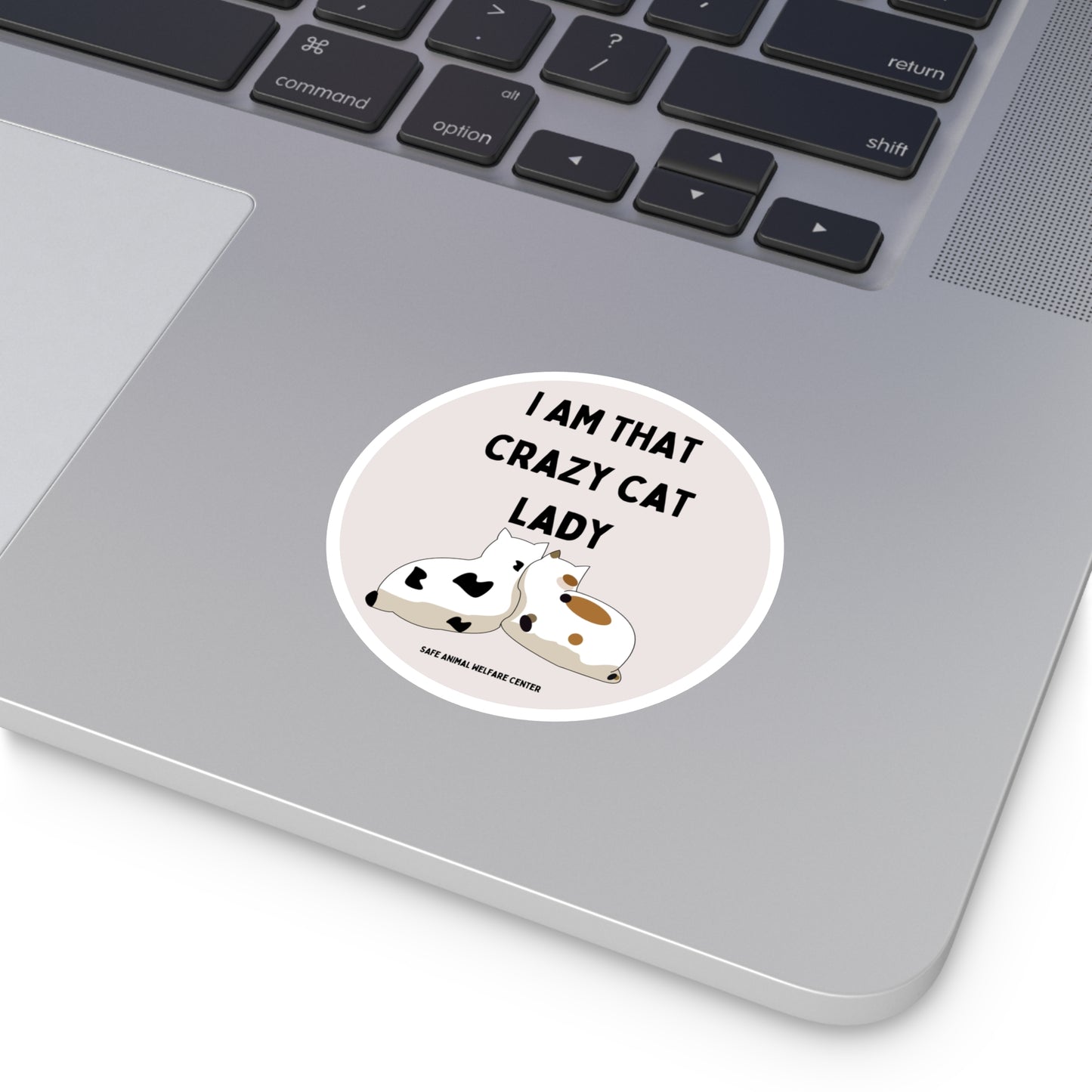 Are you a Crazy Cat Lady? Round Stickers, Indoor\Outdoor