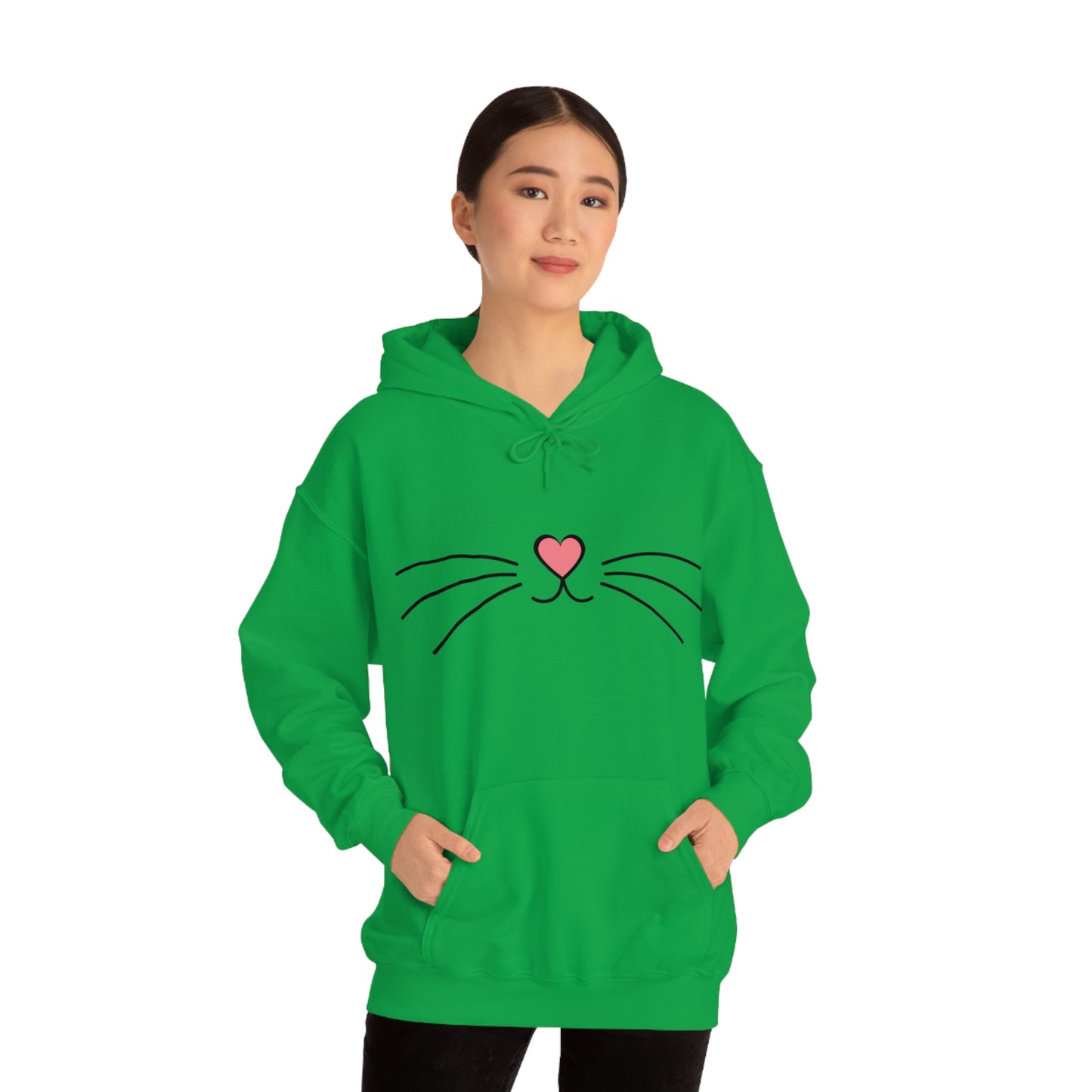 Kitty Cat Meow, Hooded Sweatshirt