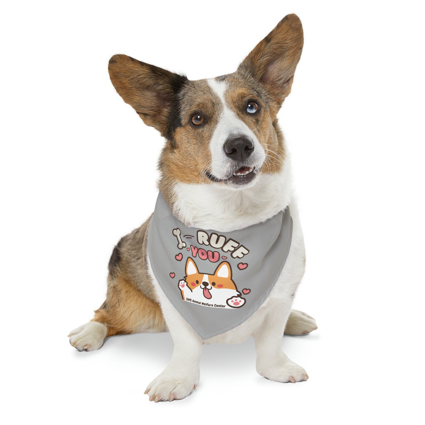 We Ruff You, Pet Bandana Collar