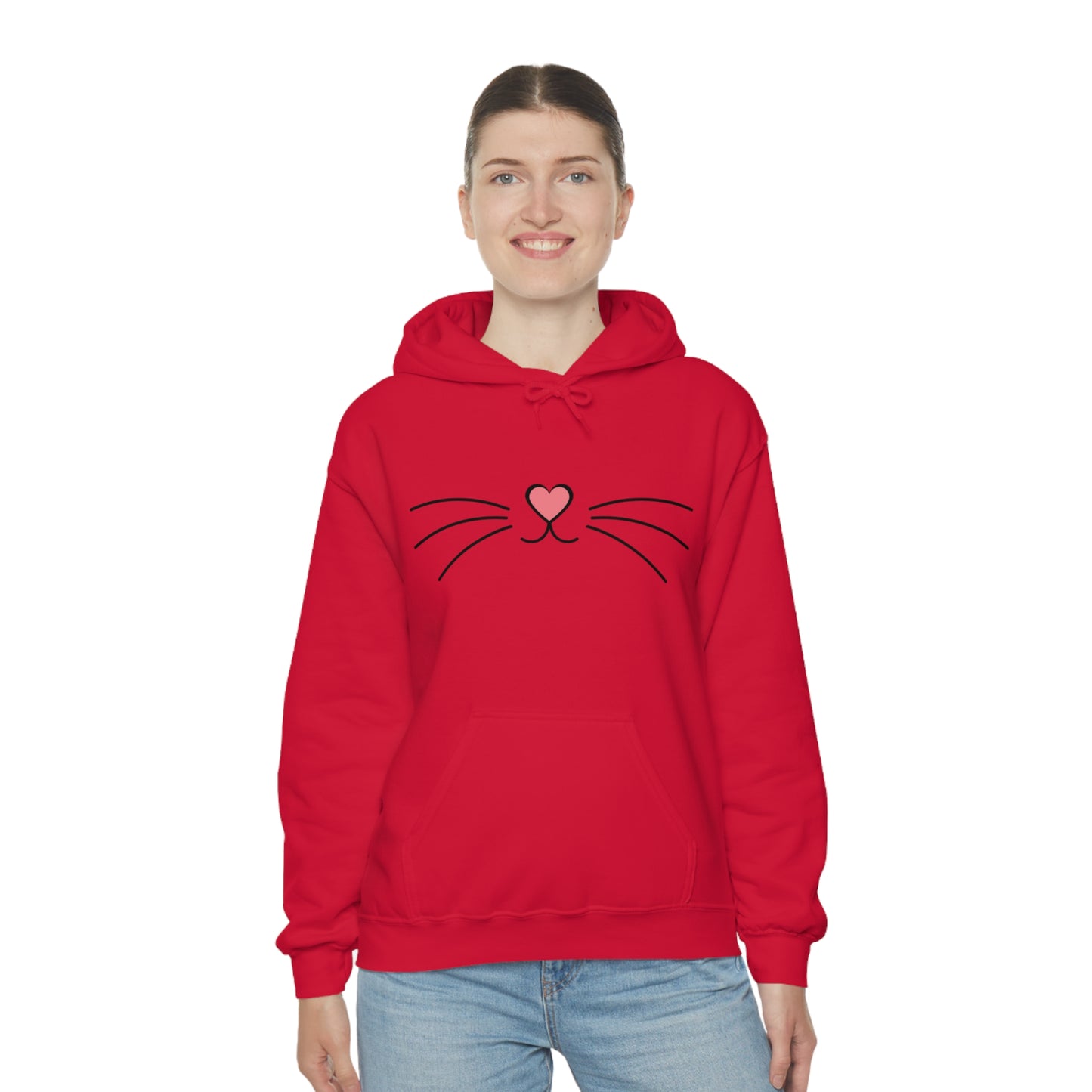 Kitty Cat Meow, Hooded Sweatshirt