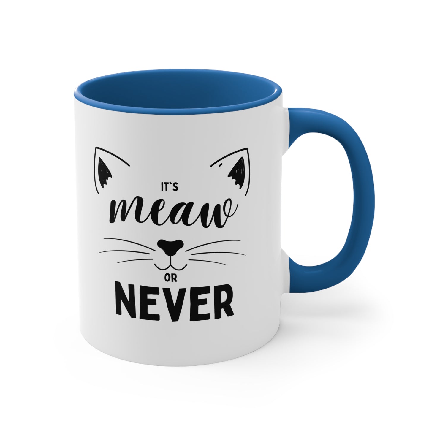 Meow or Never Mug, 11oz