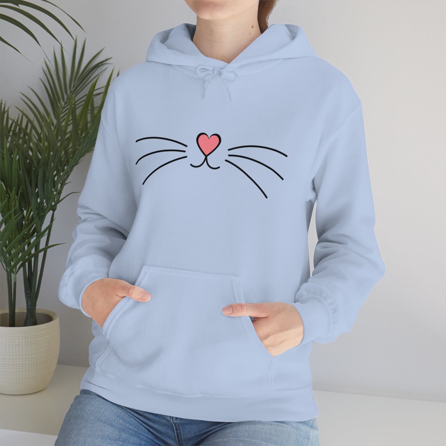 Kitty Cat Meow, Hooded Sweatshirt