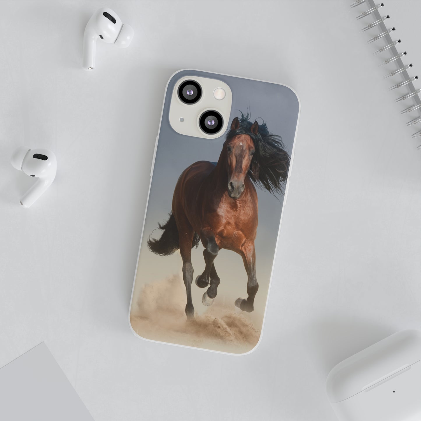 Bay Running Horse Phone Case