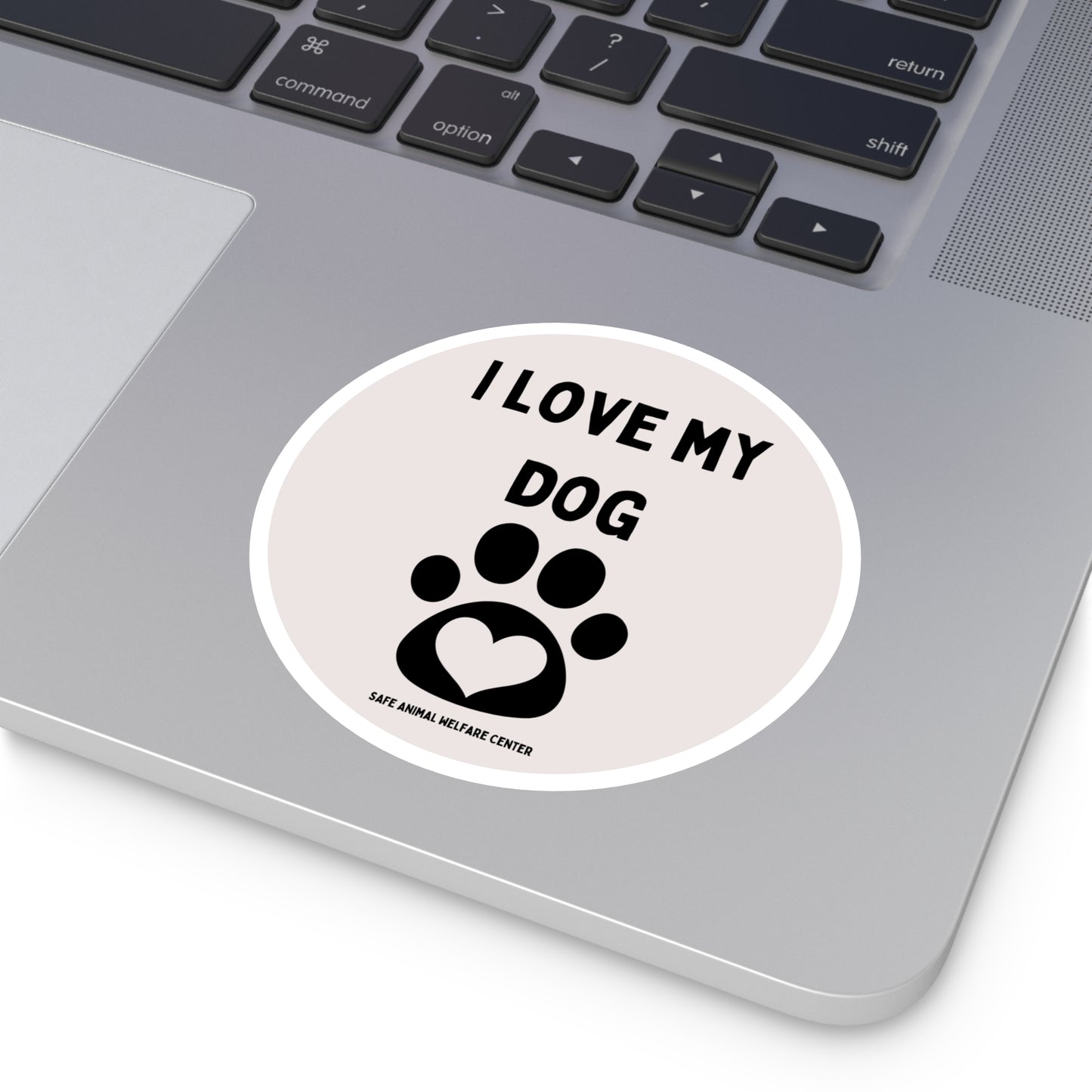 We Love You Dog Round Stickers, Indoor\Outdoor