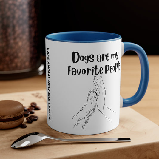 Dogs Are My Favorite Mug, 11oz