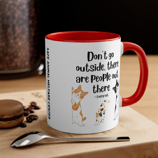 There are PEOPLE EVERYWHERE Mug, 11oz