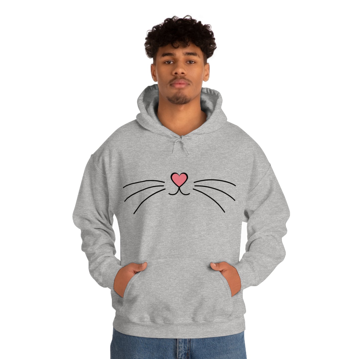 Kitty Cat Meow, Hooded Sweatshirt