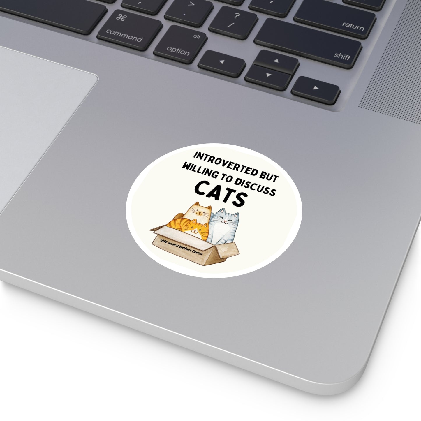 Did someone say Cat? Round Stickers, Indoor\Outdoor