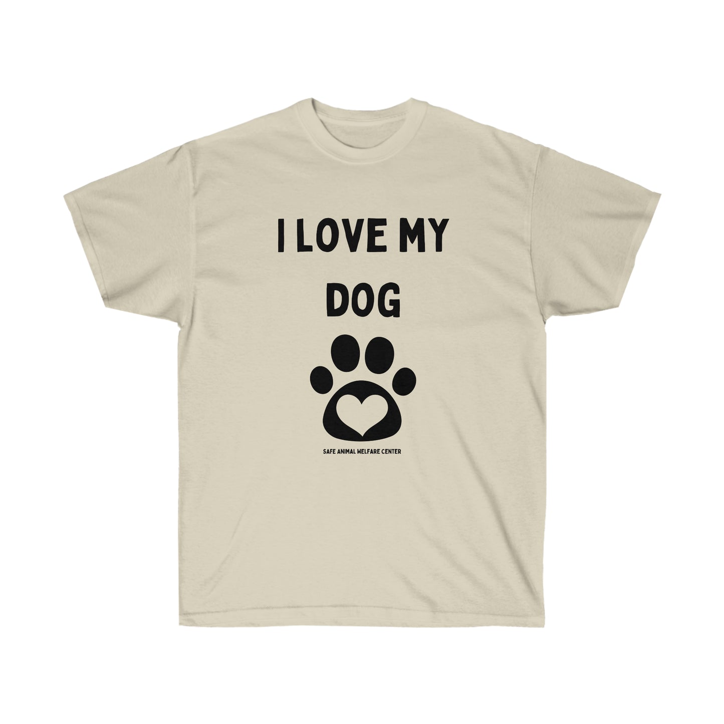 I Love My Dog Unisex Ultra Cotton Tee