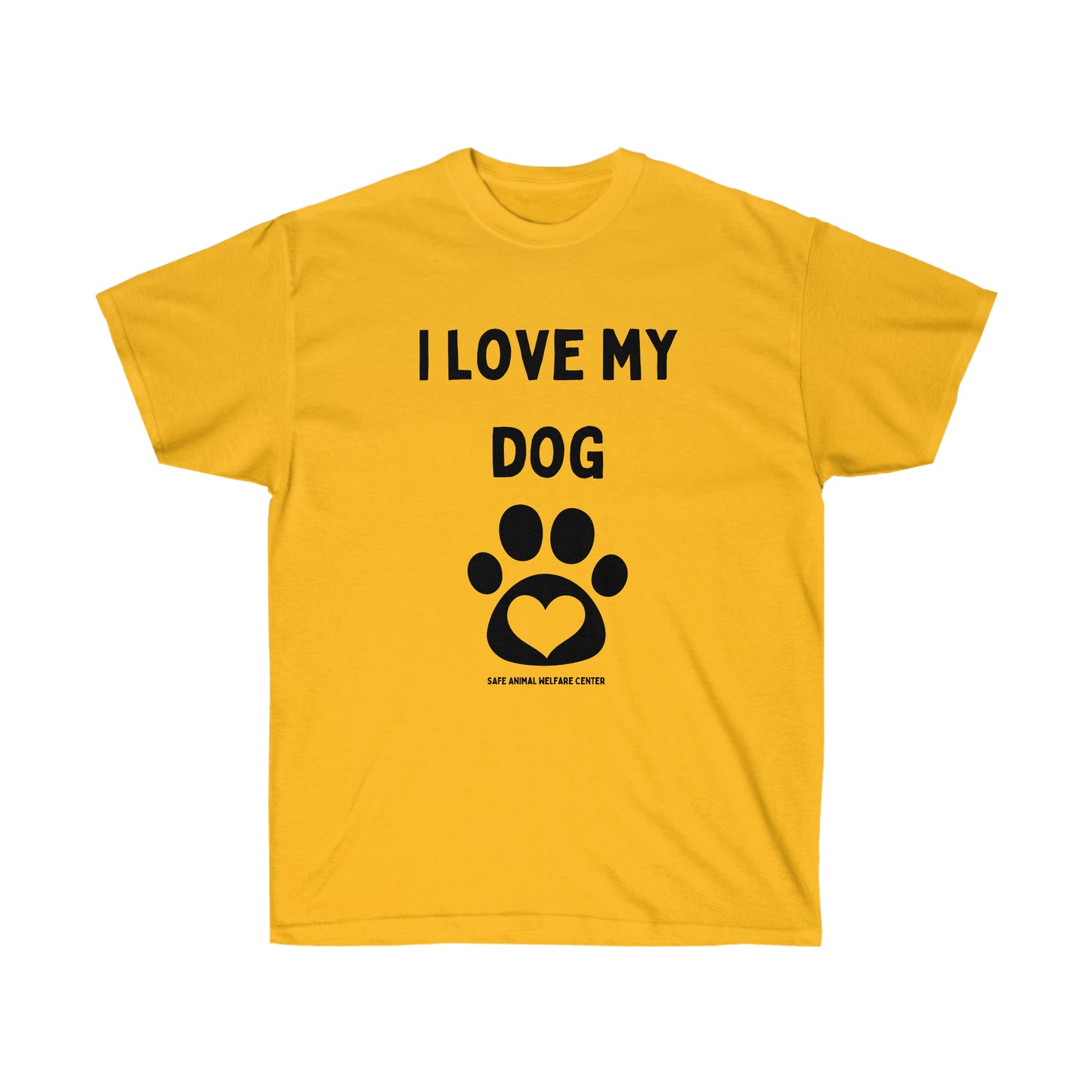 I Love My Dog Unisex Ultra Cotton Tee