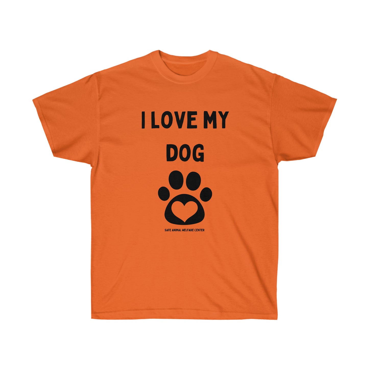 I Love My Dog Unisex Ultra Cotton Tee