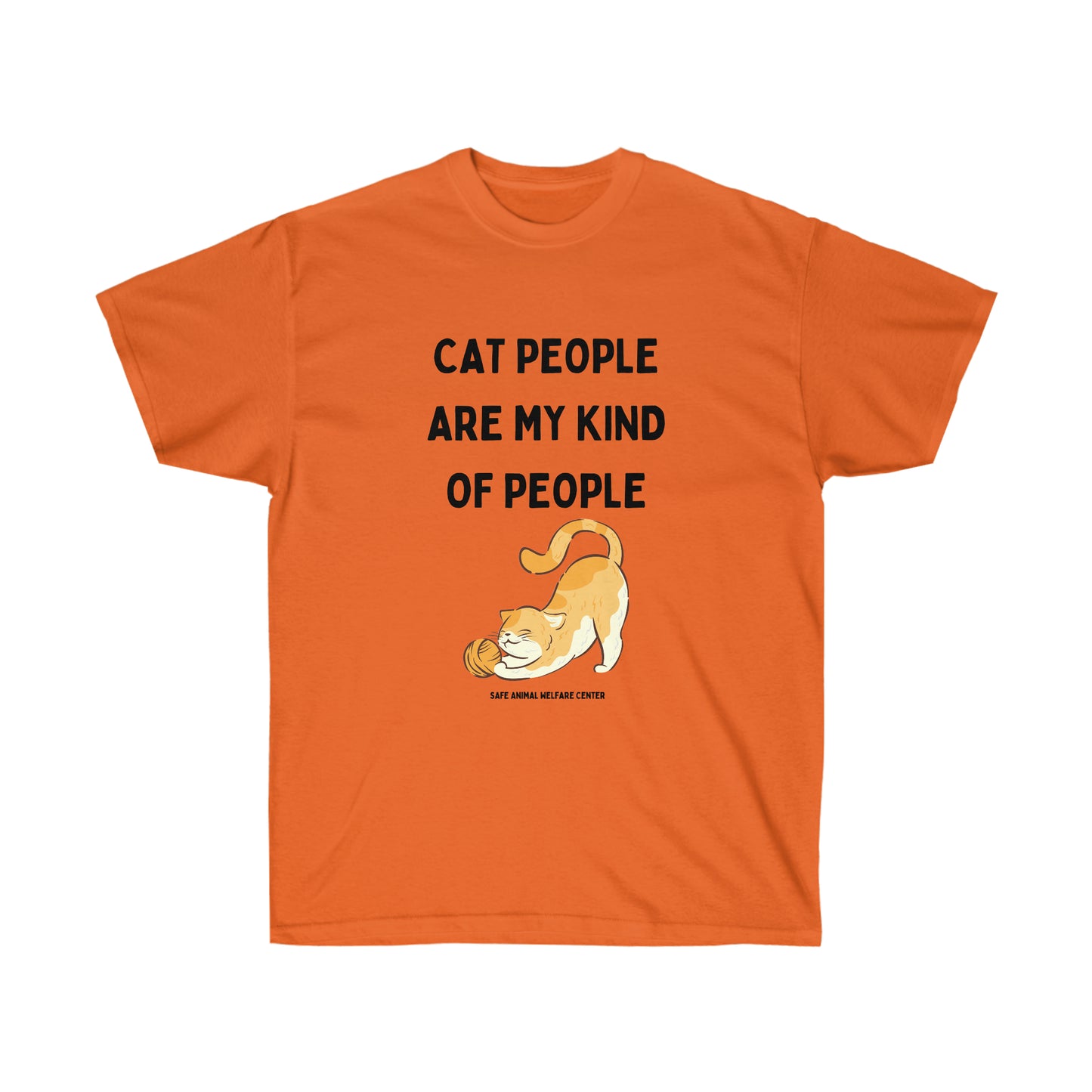 Cat People are My Favorite Unisex Ultra Cotton Tee