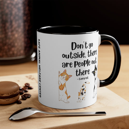 There are PEOPLE EVERYWHERE Mug, 11oz