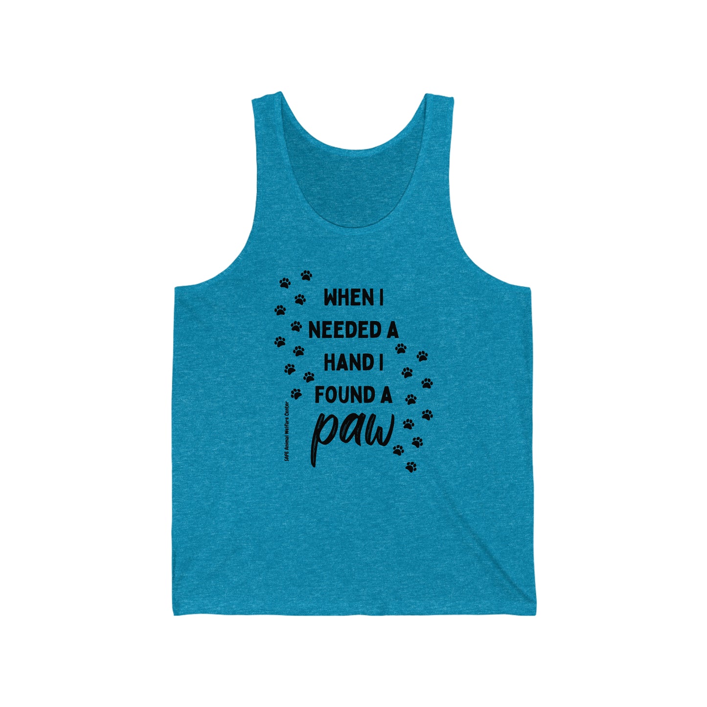 Do you need a paw? Unisex Jersey Tank