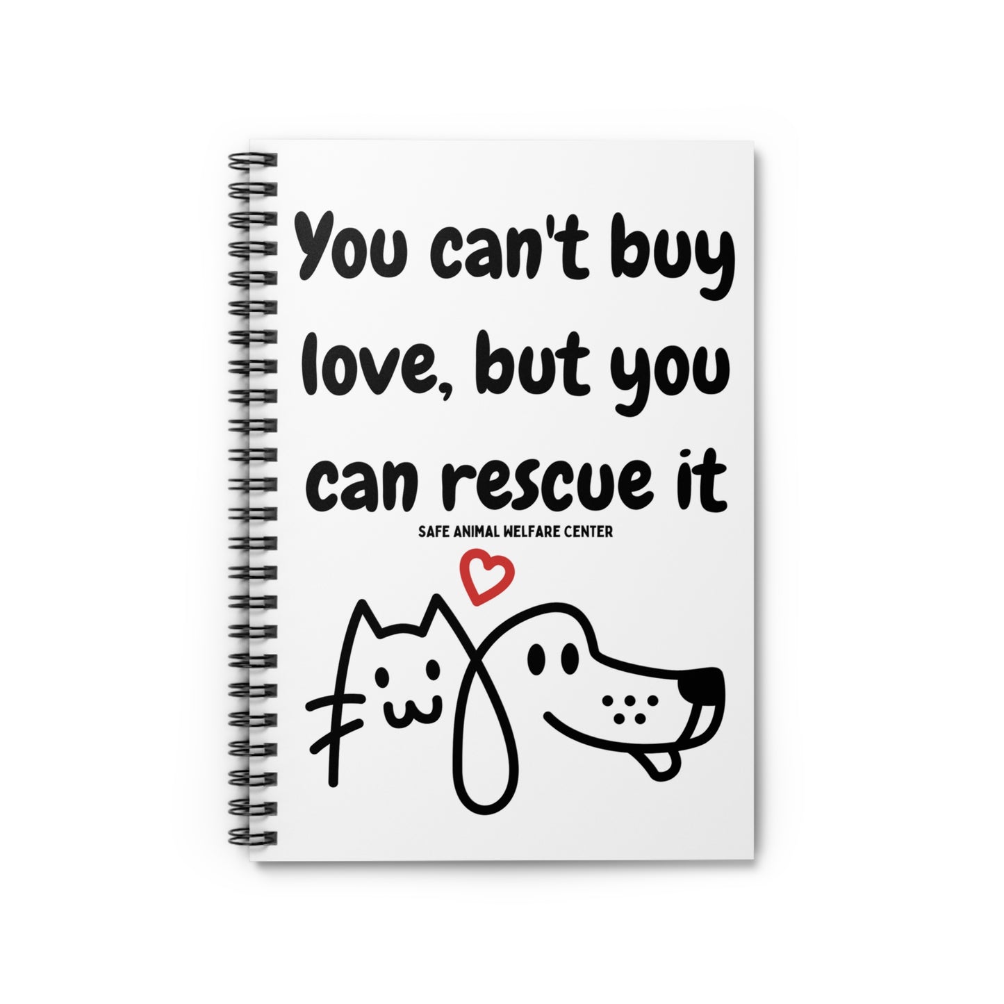 You Can't Buy Love, Spiral Notebook