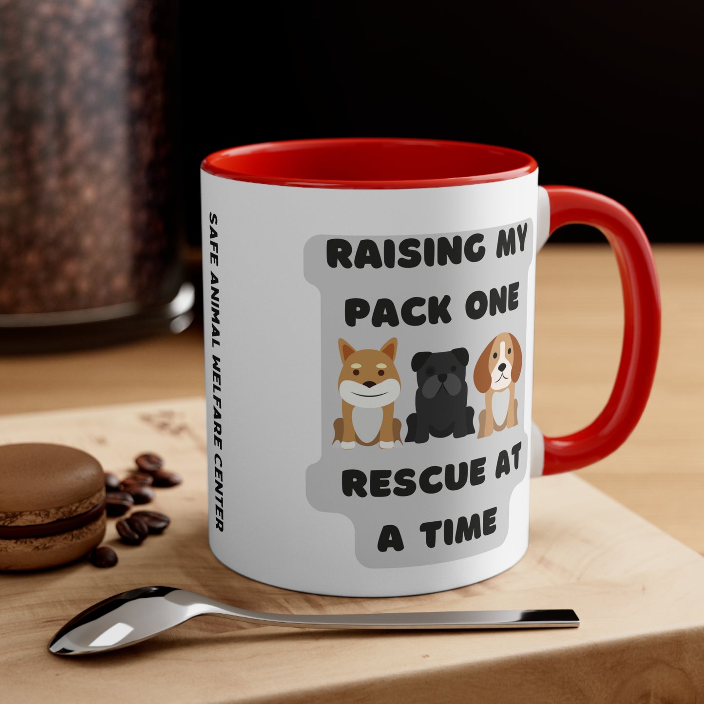 One Rescue At A Time Mug, 11oz