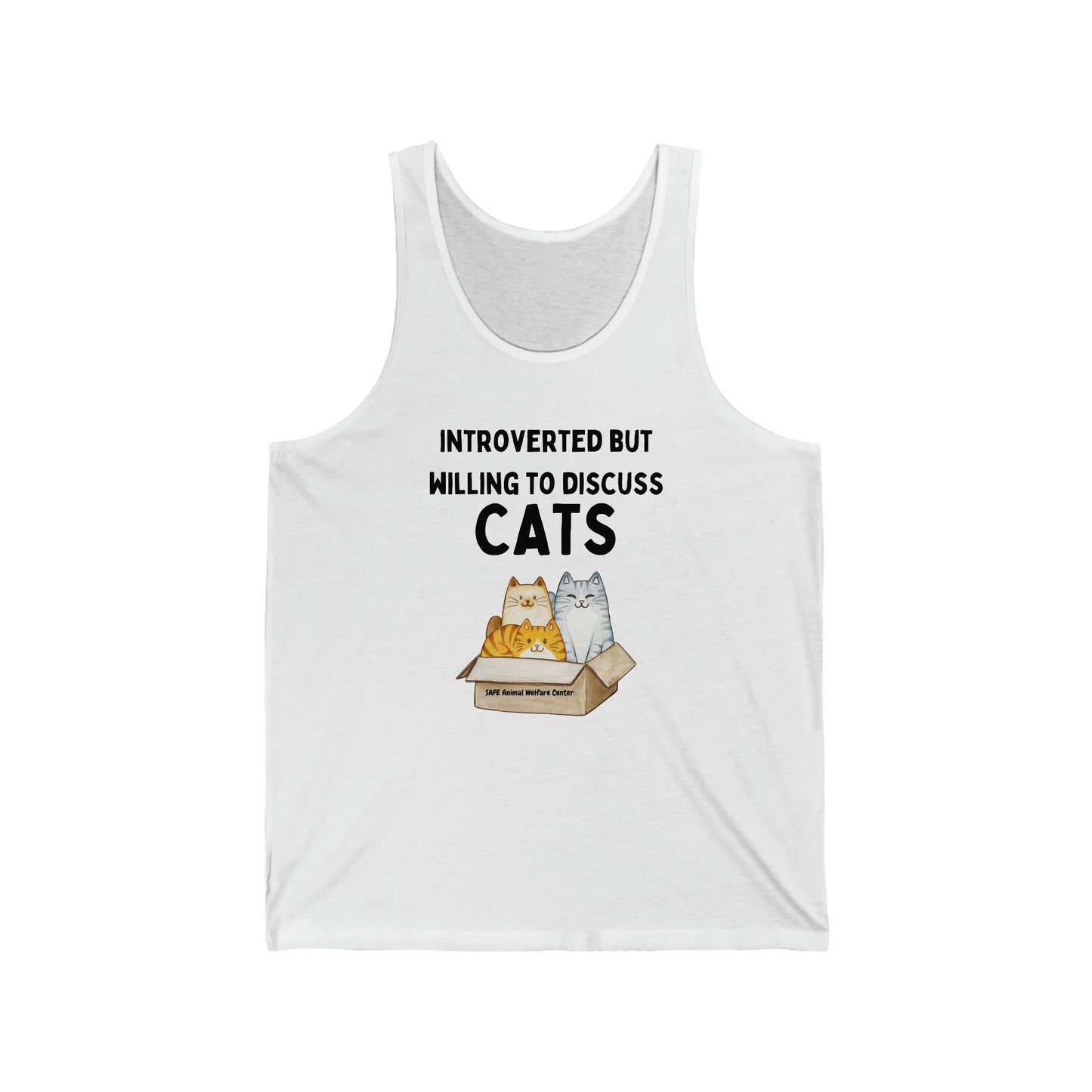 Did Someone Say Cat? Unisex Jersey Tank
