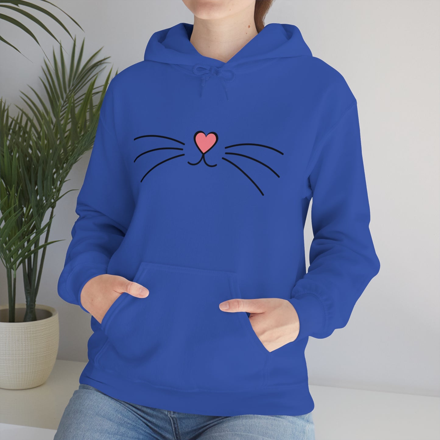 Kitty Cat Meow, Hooded Sweatshirt