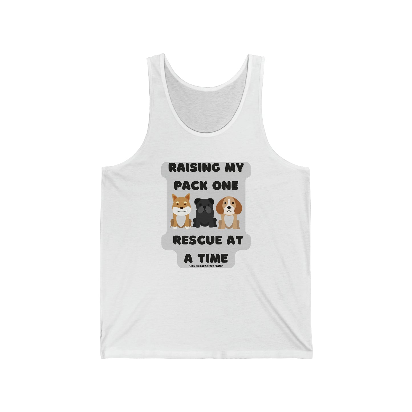 One Rescue At A Time Unisex Jersey Tank