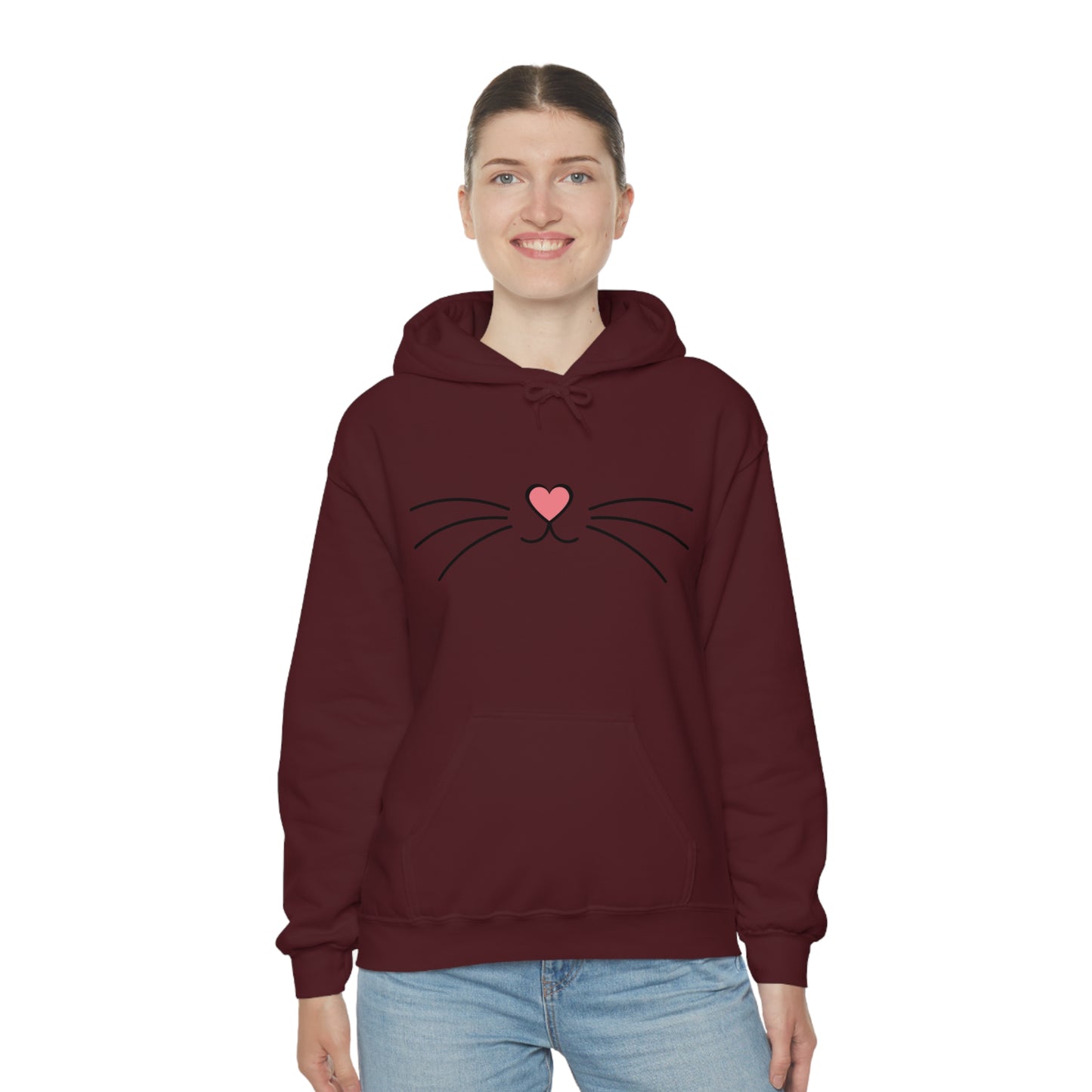 Kitty Cat Meow, Hooded Sweatshirt