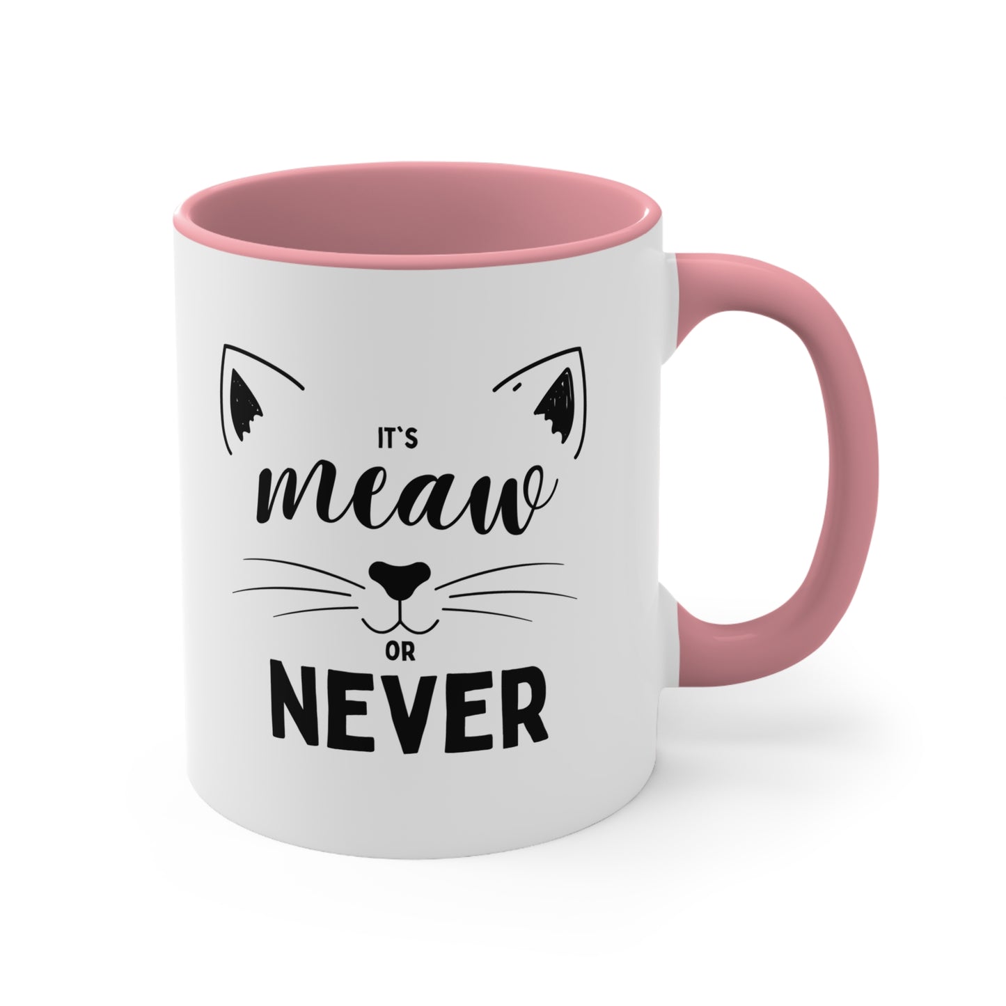 Meow or Never Mug, 11oz