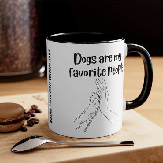 Dogs Are My Favorite Mug, 11oz