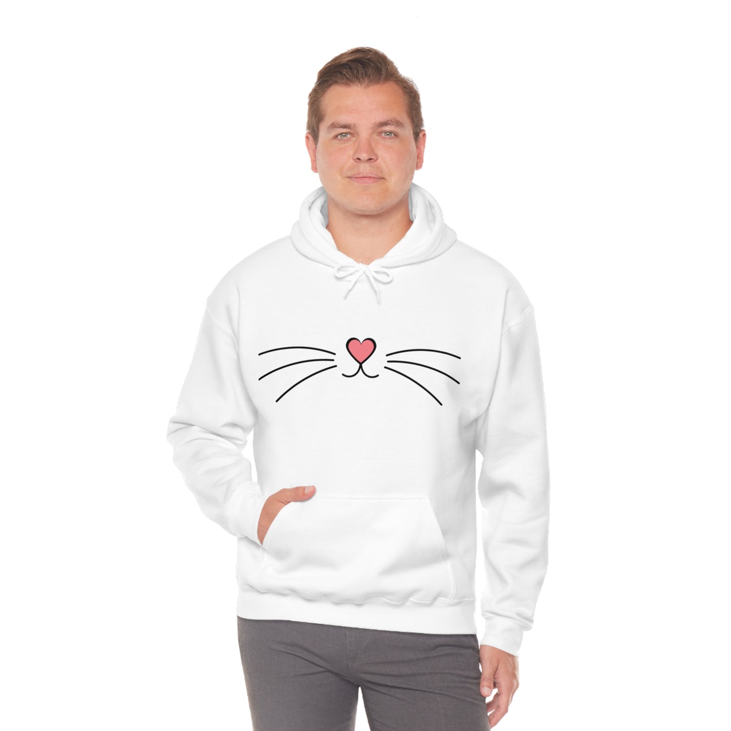 Kitty Cat Meow, Hooded Sweatshirt