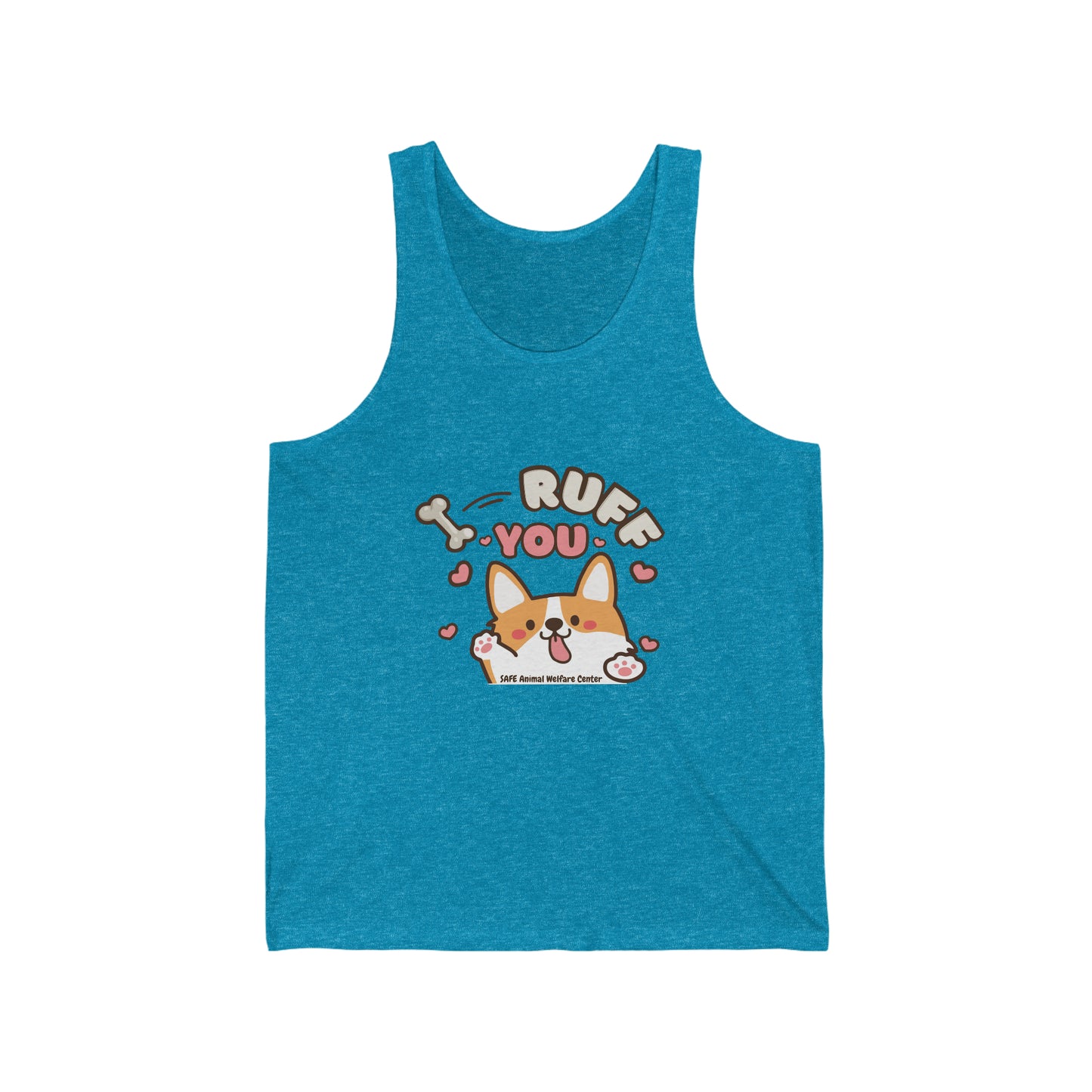 We Ruff You Unisex Jersey Tank