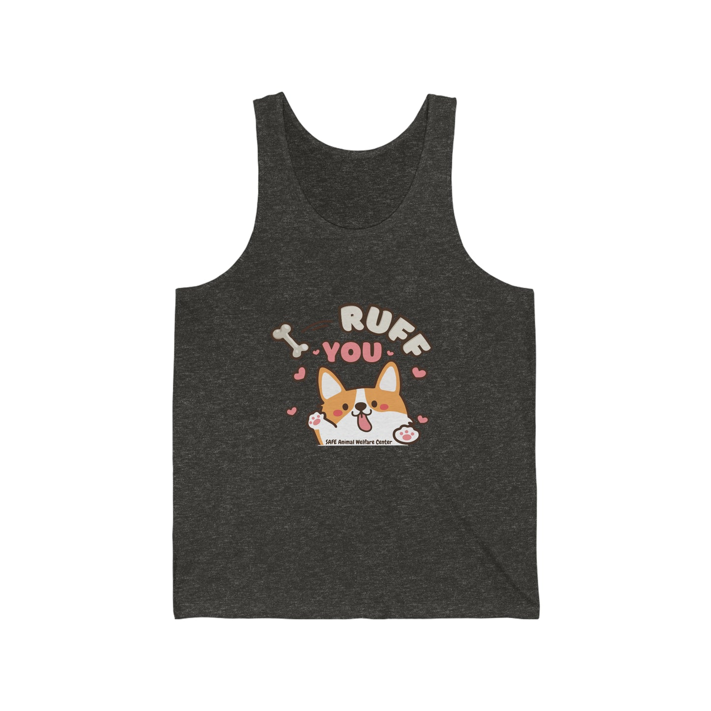 We Ruff You Unisex Jersey Tank