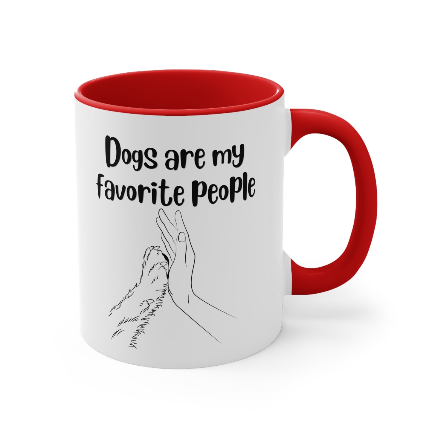 Dogs Are My Favorite Mug, 11oz