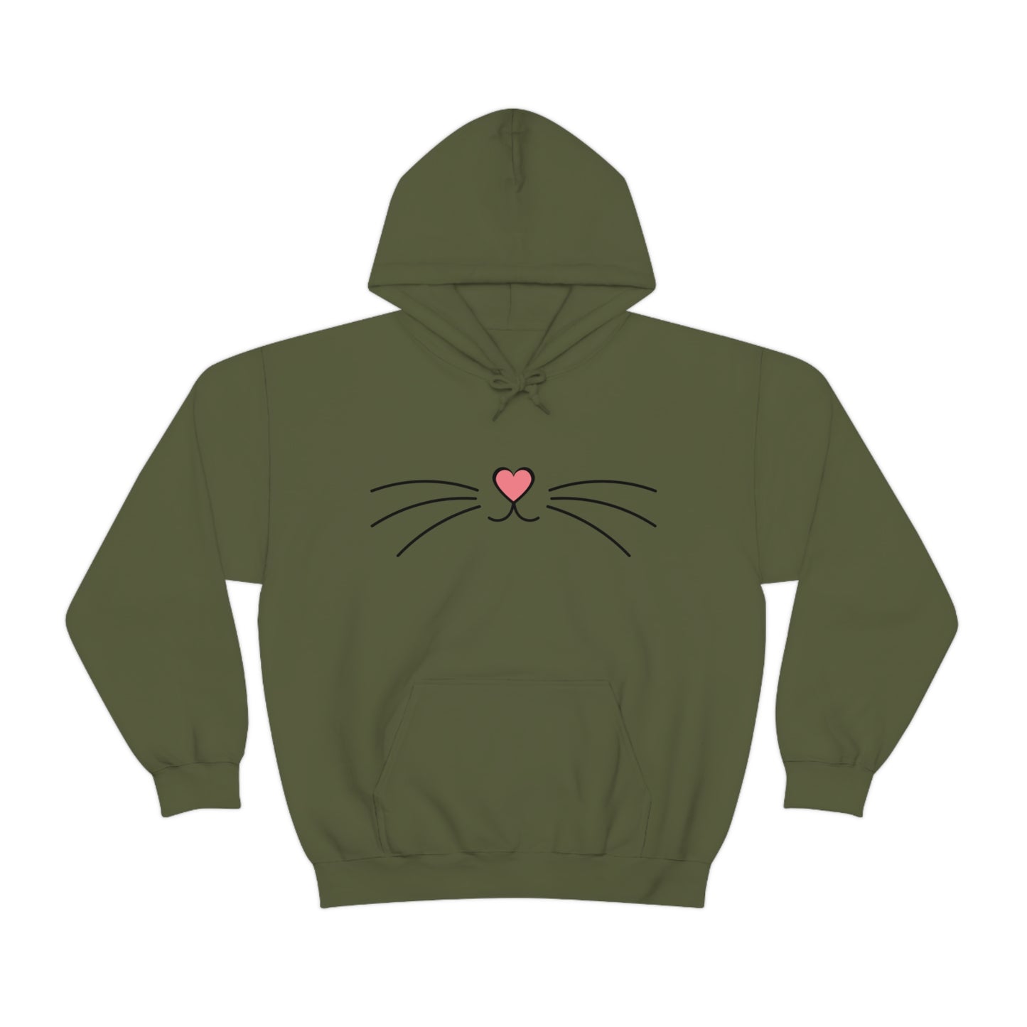 Kitty Cat Meow, Hooded Sweatshirt