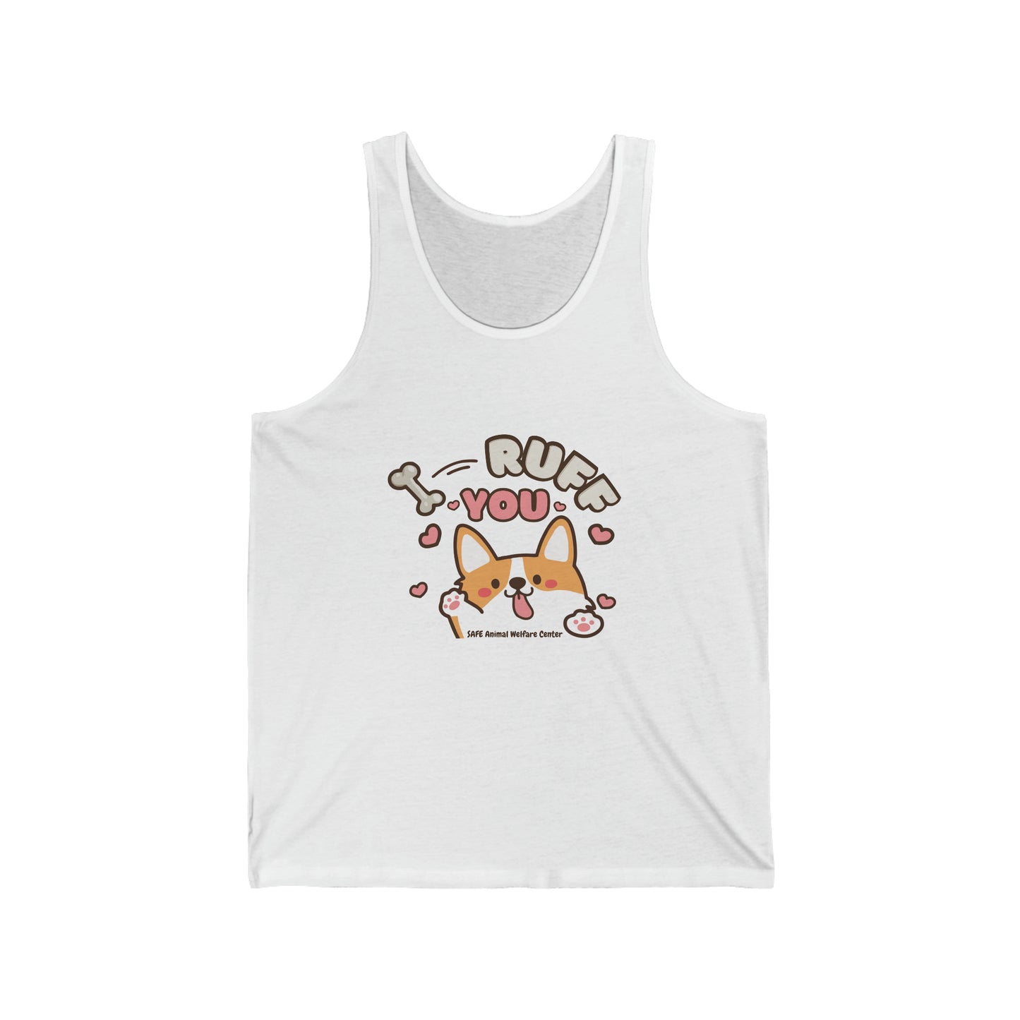 We Ruff You Unisex Jersey Tank