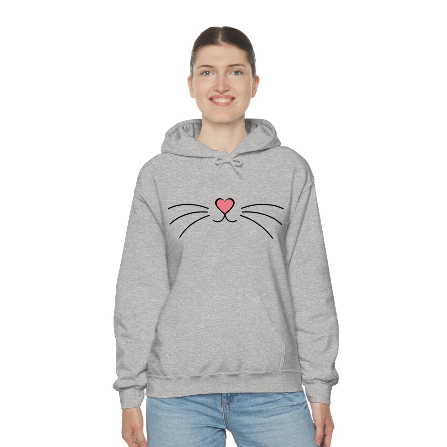 Kitty Cat Meow, Hooded Sweatshirt