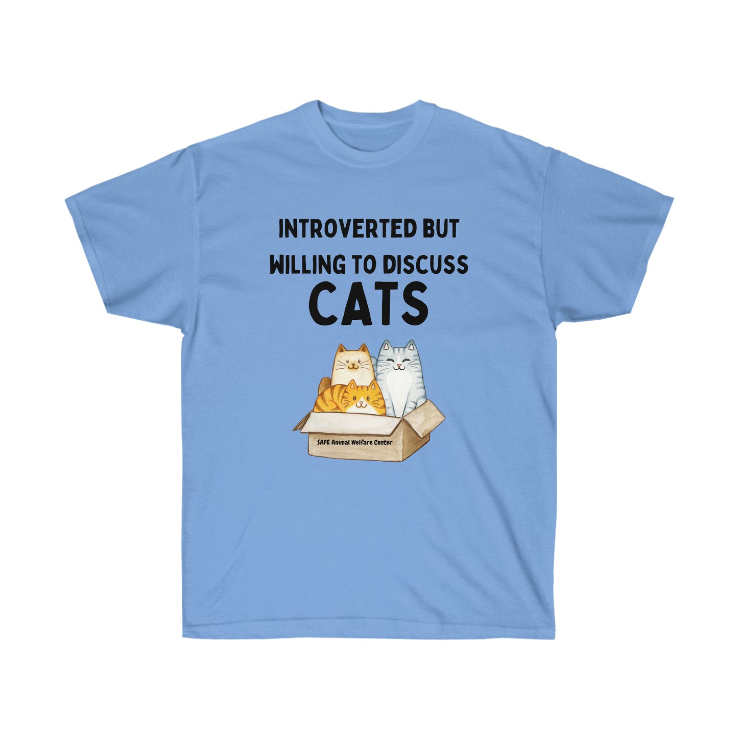 Introverted cat Unisex Ultra Cotton Tee