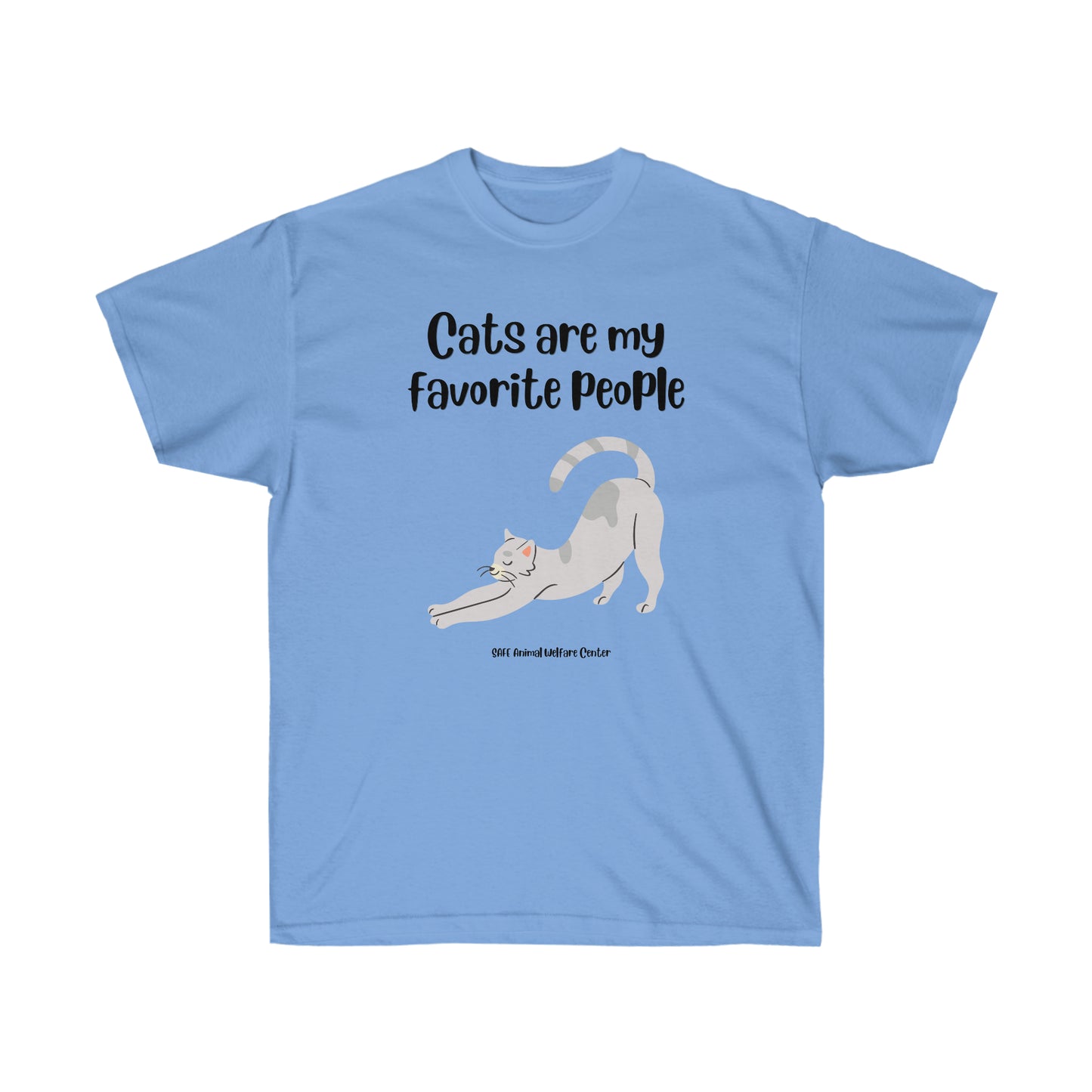 Cats are my favorite people Unisex Ultra Cotton Tee