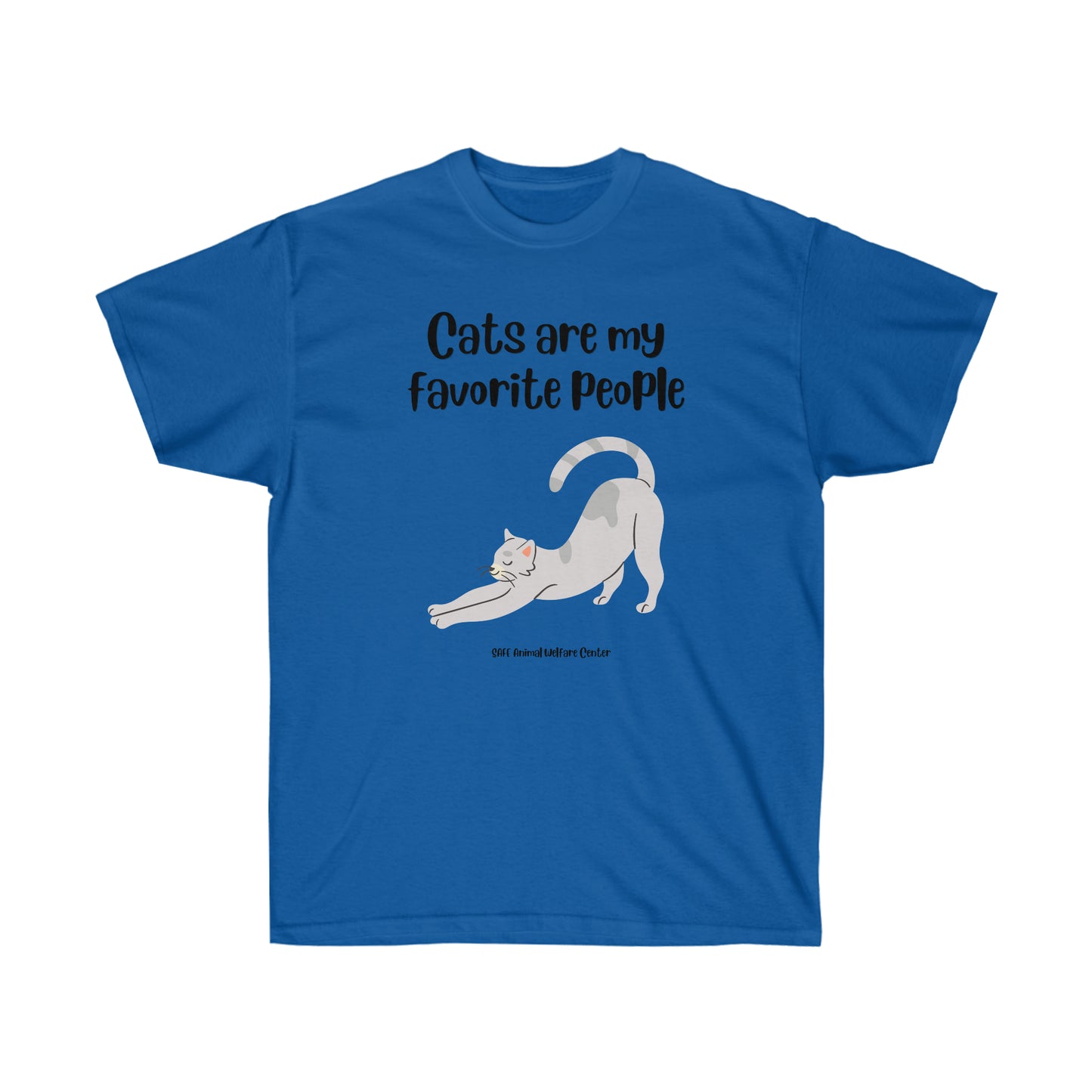 Cats are my favorite people Unisex Ultra Cotton Tee